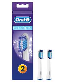 Смінні насадки для електричної зубної щітки Oral-B Pulsonic, чорні, 2 шт. в упаковці
