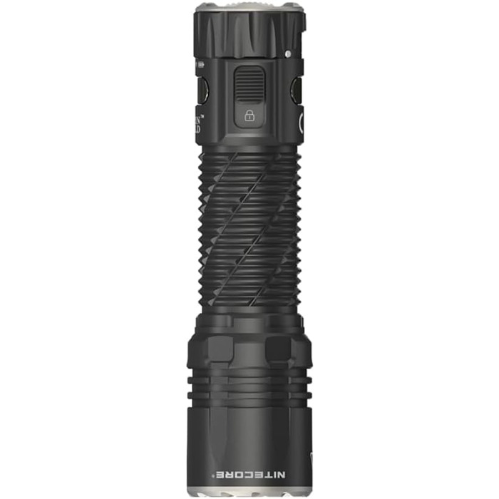 Ліхтарик Nitecore EDC35, надяскравий, 5000 люмен, потужний EDC ліхтар, акумулятор 21700 Li-Ion, зарядка USB-C, чорний