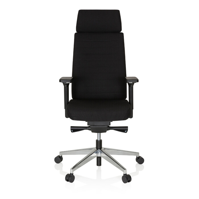 Офісне крісло MOVE-TEC PRO 3D, тканина, чорний колір / чорний колір, hjh OFFICE