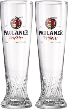 Набір келихів для пшеничного пива Paulaner 0,5 л, 6 шт, нові