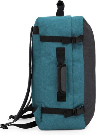 blnbag M3 – Компактний ультралегкий туристичний рюкзак 35 л, унісекс, аквазелений, з м'якими регульованими лямками або як сумка, для подорожей і спорту