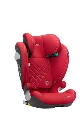 Дитяче автокрісло AVOVA Sora-Fix Maple Red, 100-150 см, 4-12 років, з Isofix, бустер-сидіння