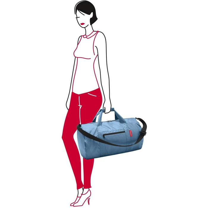 Сумка дорожня Reisenthel Mini Maxi Dufflebag 20 л, індиго, 50x28x28 см