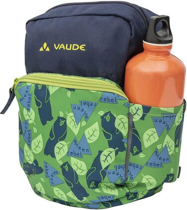 Дитячий рюкзак VAUDE Minnie 5 л для хлопчиків і дівчаток, зелено-синій, водонепроникний, з відділенням для речей і світловідбивачами, для походів та дитсадка