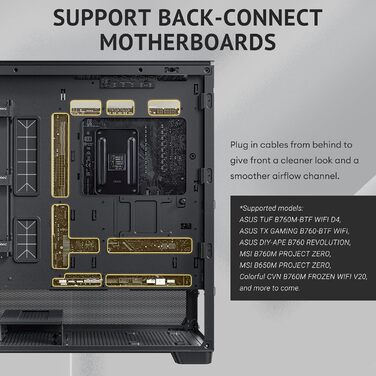 Корпус для ПК Antec GEH Flux SE Midi Tower чорний, для ігрових та офісних систем, вентиляція, роздрібна версія
