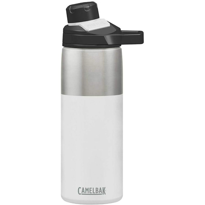 Термобутилка CAMELBAK Chute Mag, нержавіюча сталь, біла, ізольована