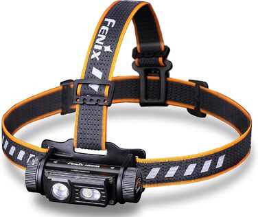 Налобний ліхтар Fenix HM60R з USB-C, перезаряджуваний, з лінзою Френеля для багатодистанційного освітлення