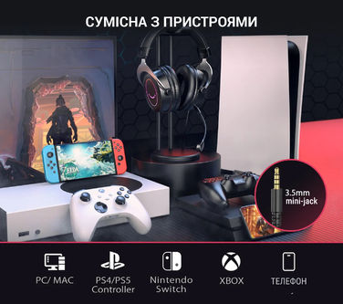 Гарнітура Fifine RGB H3