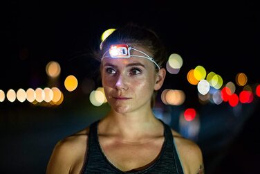 Ліхтарик налобний PETZL Bindi, помаранчевий, універсальний розмір