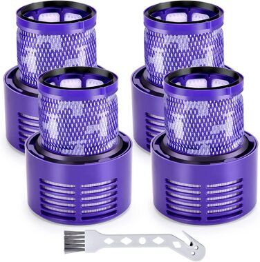 Миючий HEPA-фільтр Artraise V10 для Dyson V10 SV12 Cyclone Animal Absolute Motorhead, 4 шт., змінний фільтр для пилососа, заміна DY-969082-01