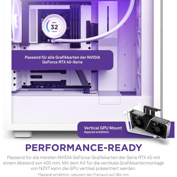 Ігровий корпус NZXT H7 Elite 2023 ATX, білий, скло, USB-C, RGB вентилятори, готовий до водяного охолодження