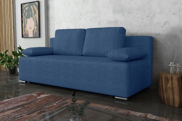 Диван Lunera 2 BIRD Meble, синій, 195 x 82 см, оббивка: тканина