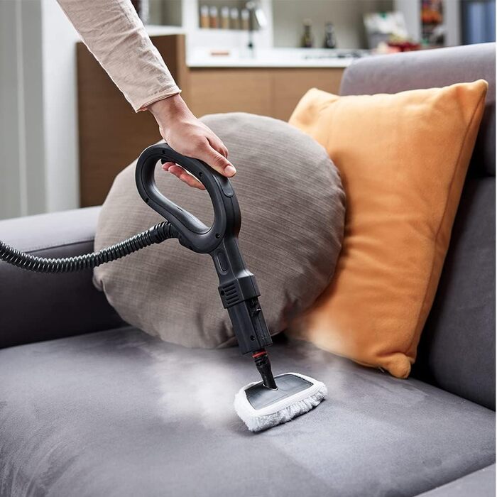 Парогенератор POLTI Vaporetto Smart 100 T 4 бар, 2 л, антивірусний, білий/бірюзовий, 110 г/хв, 9 насадок