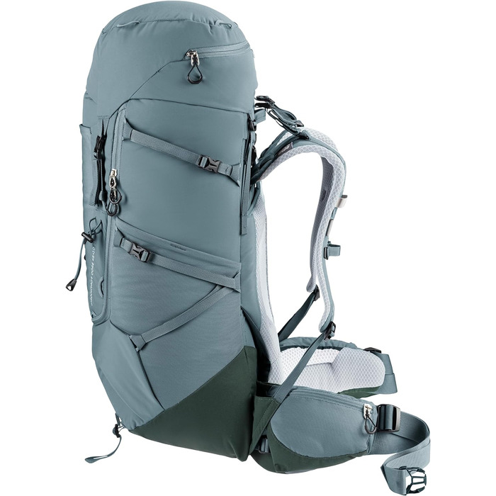 Жіночий трекінговий рюкзак Deuter Aircontact Core 45+10 SL, 45+10 л, shale-ivy, модель 2024