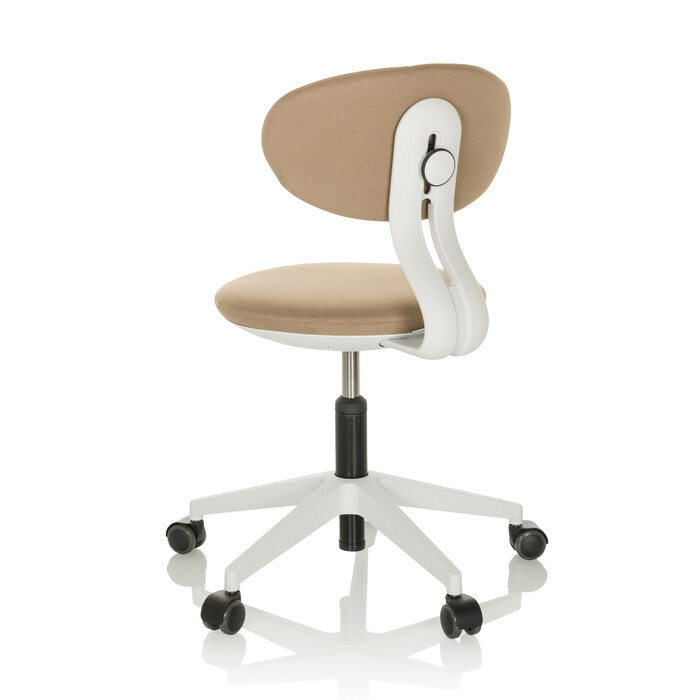 Дитячий письмовий стілець / дитячий стілець MINIMOVO тканина бежева hjh OFFICE