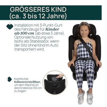 Дитяче автокрісло Chicco Unico Evo I-Size 0-36 кг (група 0+/1/2/3), Isofix, поворот на 360°, сіре