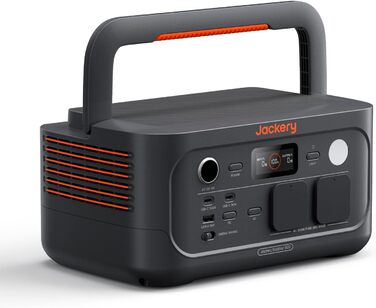 Портативна електростанція Jackery Explorer 500 V2, ємність 512 Wh, номінальна потужність 500 W, пікова потужність 1000 W