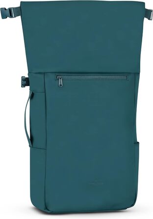 Рюкзак Johnny Urban Henry ролтоп, водостійкий, з відділенням для ноутбука 15L, бірюзовий, для жінок та чоловіків, для університету та роботи