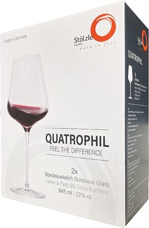 Набір келихів для бордо Stolzle Lausitz Quatrophil, 2 шт