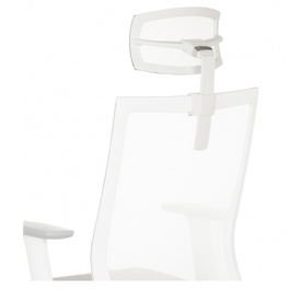 Підголівник для офісного крісла ASPEN WHITE, білий, hjh OFFICE