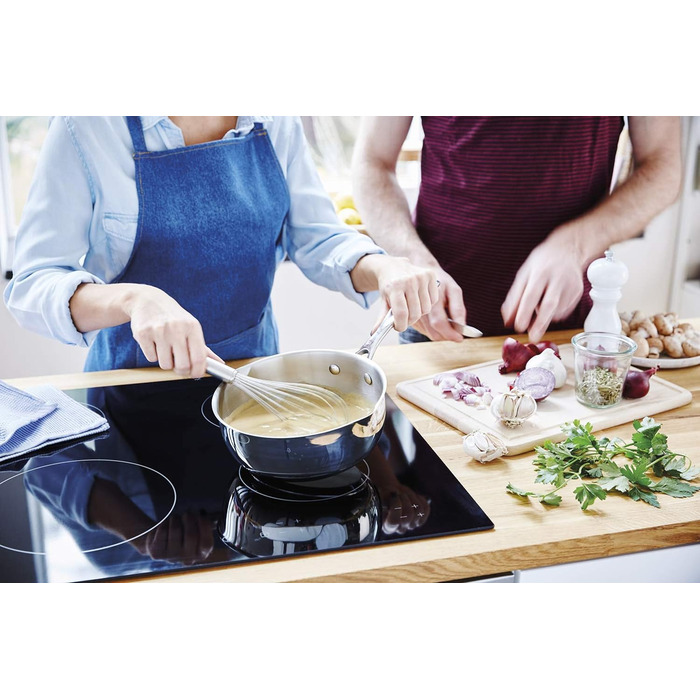Набір каструль Beka Chef 4 шт., 18/8 нержавіюча сталь, сріблясті, 14-20 см