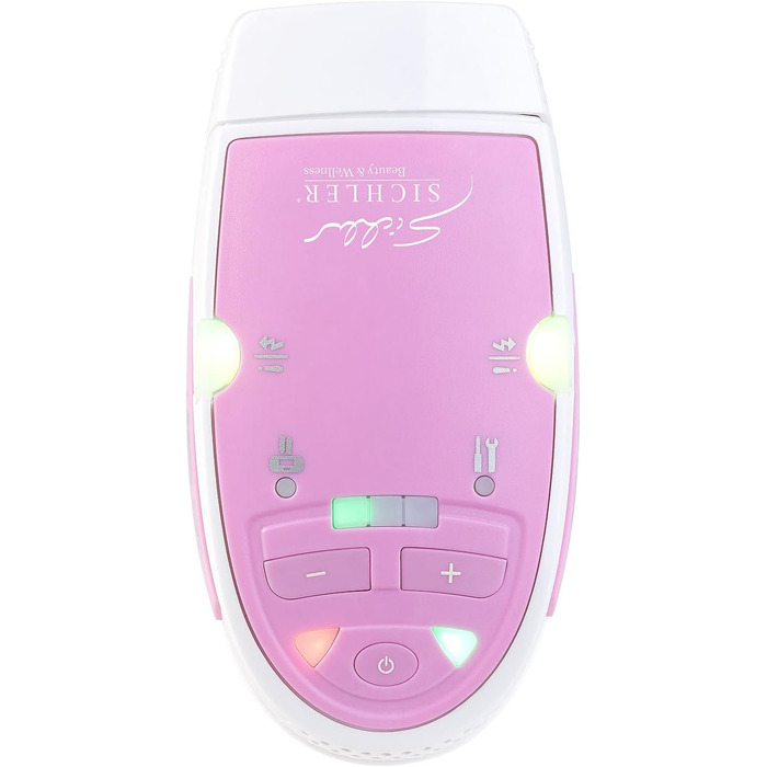Епілятор Sichler Beauty IPL для видалення волосся, 5 режимів, насадка зі світлом, захисні окуляри