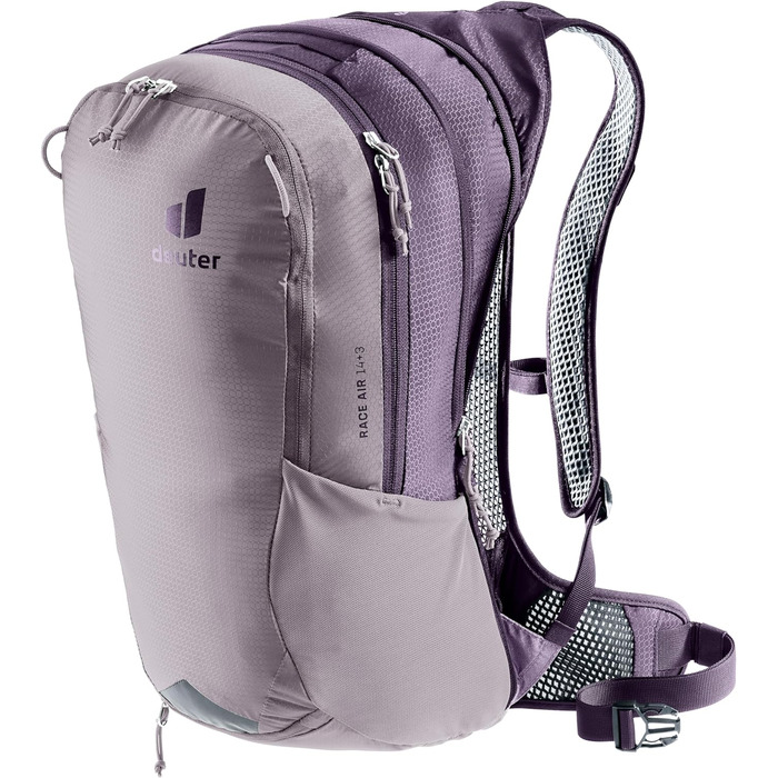 Велосипедний рюкзак Deuter Race Air 14+3 л, лаванда-фіолетовий