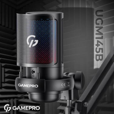 Конденсаторний USB мікрофон з пантографом GamePro (UGM145B)