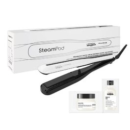 L’Oréal Professionnel Paris SteamPod 3.0 – парова плойка для волосся з шампунем і маскою, стайлер з паровою технологією для всіх типів волосся