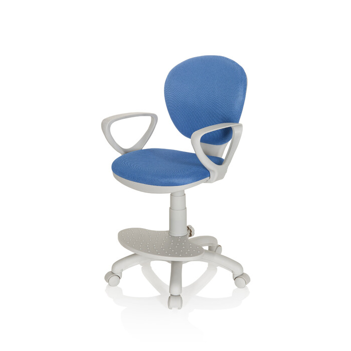 Дитячий стілець / дитячий письмовий стілець KID COLOUR G1 тканина синій hjh OFFICE