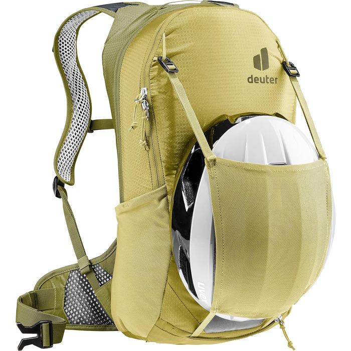 Велосипедний рюкзак Deuter Race Air 10 л, Linden-cactus, вентиляція спини