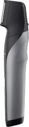 Тример для тіла чоловічий Panasonic ER-GK80-S503, акумуляторний, сталеві леза, i-Shaper, 20 налаштувань довжини, чорний