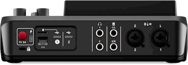 RØDE RØDECaster Duo: Професійний аудіомікшер для подкастів, стрімінгу та музики (RCP Duo Noir)