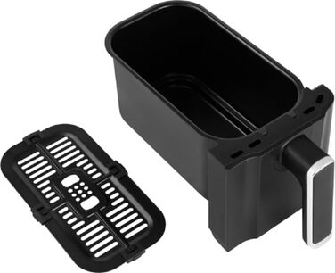 Фритюрниця ECG AF 8300 Dual Fry, 8,3 л, 2700 Вт, подвійна чаша, електрична