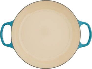 Гусятниця Le Creuset Signature з чавуну, кругла, 30 см, 3,5 л, для всіх типів плит (індукція), колір Deep Teal