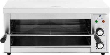 Гриль саламандра Royal Catering RCPES-280, 2500 Вт, 50-300°C, професійний для кухні та ресторану
