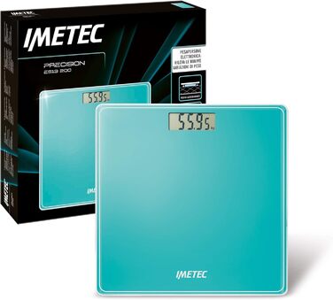 Електронна вага Imetec Precision ES13 200, до 180 кг, LCD-дисплей, загартоване скло, батарейки в комплекті