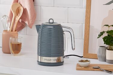 Тостер Russell Hobbs Inspire на 2 тости, нержавіюча сталь, з підставкою для булочок, 6 режимів, розморожування та підігрів 24373-56