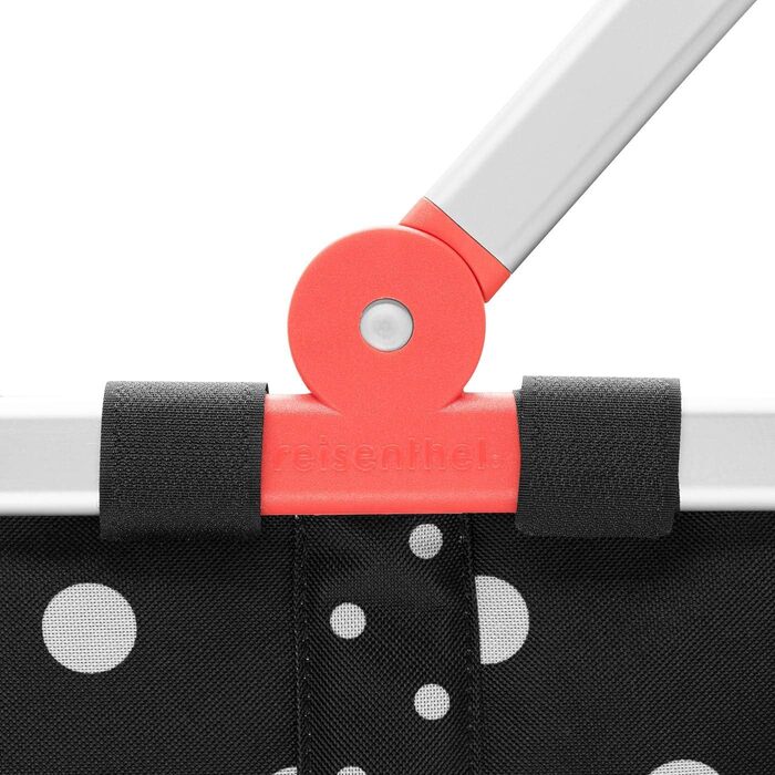 Сумка-кошик для покупок reisenthel carrybag Mixed Dots, містка, водовідштовхувальна, з внутрішньою кишенею, міцна та елегантна