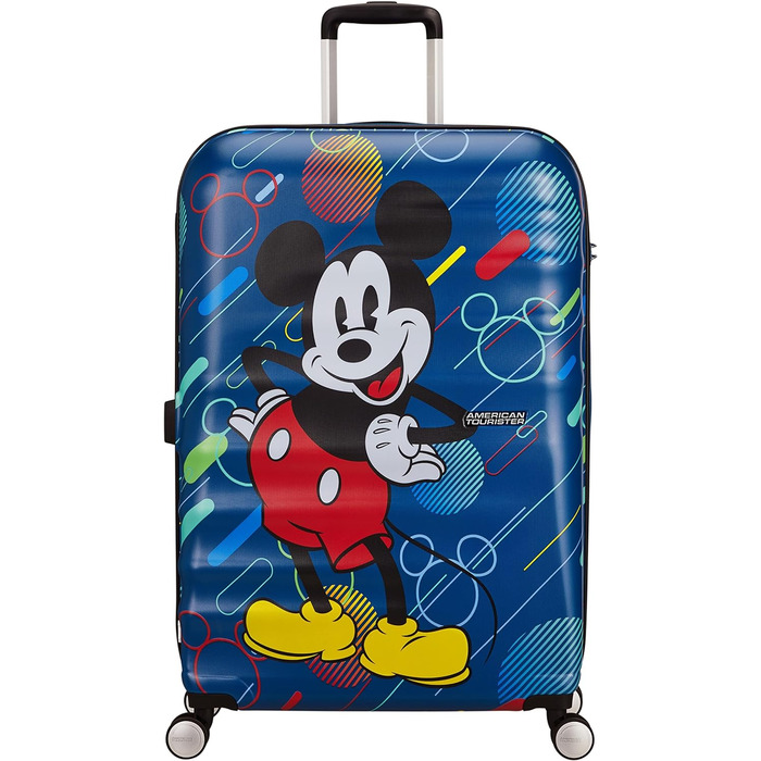 Валіза American Tourister Wavebreaker Disney Spinner 77 см 96 л Міккі Маус мультиколор