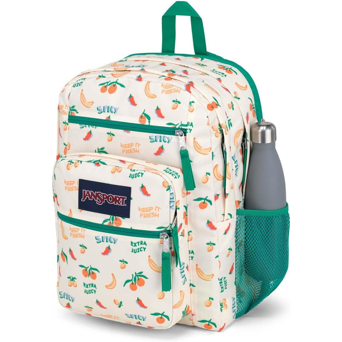Рюкзак JanSport Big Student Five A Day Cream, великий шкільний кремовий