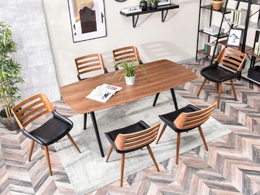 Стілець Mebel-Partner, штучна шкіра, коричневий, 1 шт.