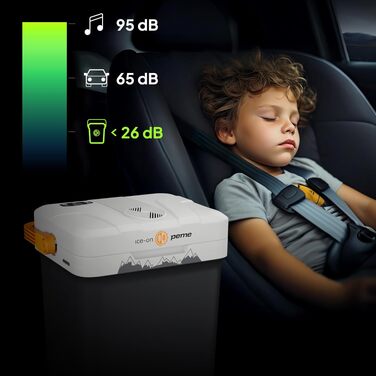Автомобільний холодильник електричний 22.9л Essential Adventure Orange 12/230V для кемпінгу та подорожей