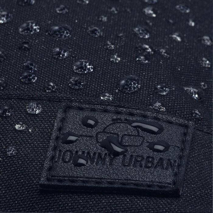 Жіночий рюкзак Johnny Urban Mia з відділенням для ноутбука, водовідштовхувальний, з переробленого PET, 7 л, чорний
