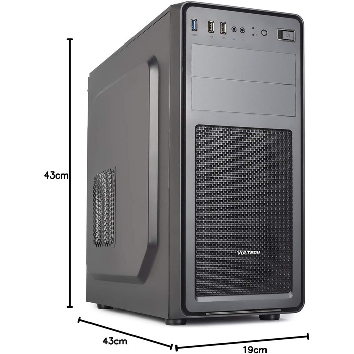 Корпус для ПК Vultech ATX VCO-A2699 з USB 3.0 і USB 2.0