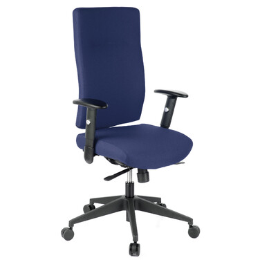 Офісне крісло / поворотне крісло PRO-TEC 300 тканина темно-синій hjh OFFICE