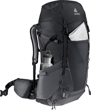Жіночий туристичний рюкзак deuter Futura Pro 38 SL, чорний/графіт