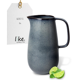 Керамічний глечик Villeroy & Boch like.it сірого кольору (Lave gris), 1,6 л