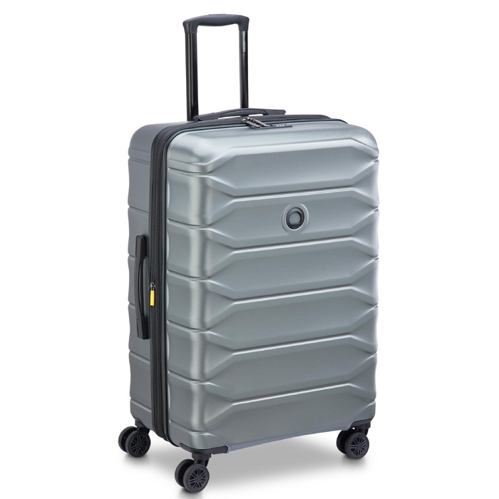 Валіза для подорожей DELSEY Paris Meteor Graphite L, великий XL тролей XL (50x32x78 см), розширювана, полікарбонат
