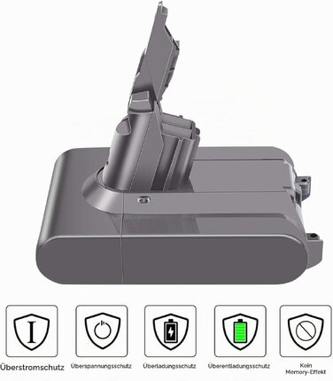 Акумулятор ARyee 4600mAh для пилососів Dyson V7 Trigger, Animal, Fluffy, Motorhead
